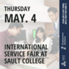 International Service Fair At Sault College